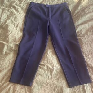 OAK + FORT Black Cigarette/Capri Pants